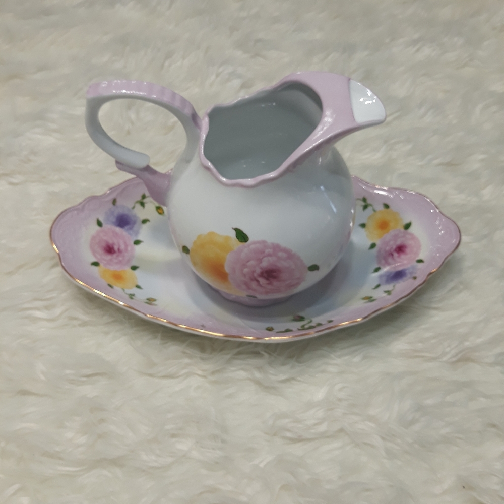Rare!!! Lissi Kaplan pitcher and oval dish